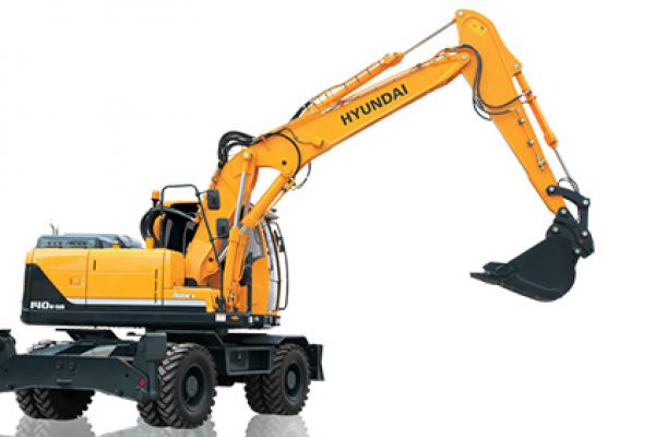 Hyundai | Wheeled Excavators | Model R140W-9A for sale at Cisco Equipment, Texas and New Mexico Hyundai | Wheeled Excavators | Model R140W-9A for sale at Cisco Equipment, Texas and New Mexico